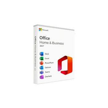 Microsoft Office Home & Bussines 2021 CRO, medialess (Word, Excel, PowerPoint, OneNote, Outlook, Teams)