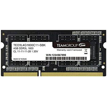 Teamgroup Elite 4GB DDR3L 1600 SODIMM PC3-12800 CL11, 1.35V
