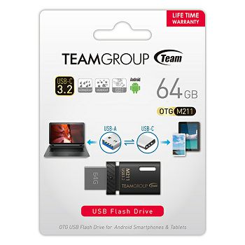 Teamgroup 32GB M211 OTG USB 3.2 memory stick
