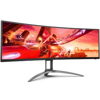 AOC AGON AG493UCX2, 124 cm (48,8") Curved, 165Hz, G-SYNC, VA - DP, 3xHDMI AG493UCX2