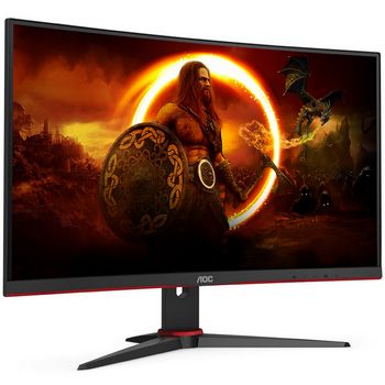 AOC Gaming C27G2E/BK, 68,6 cm (27") 165Hz, Adaptive Sync, VA - DP, 2xHDMI C27G2E/BK