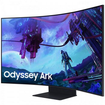Samsung Odyssey Ark 2nd Gen., 138,7 cm (54,6 Zoll) Curved, 165 Hz, FreeSync Premium Pro, VA, QD - DP, 3x HDMI, USB-LS55CG970NUXEN