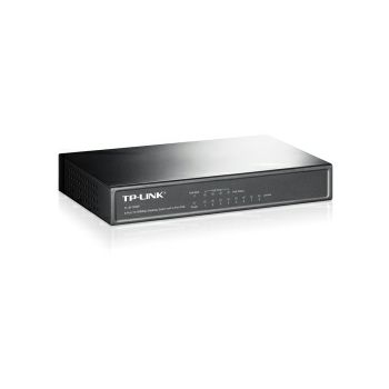 TP-Link 8-port Desktop preklopnik (Switch), 8×10/100M RJ45 ports + 4 PoE ports, metalno kućište (57W)