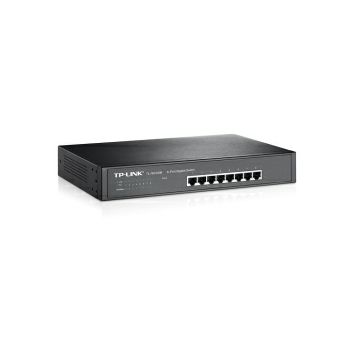 TP-Link 8-port Gigabit preklopnik (Switch), 8×10/100/1000M RJ45 ports, 1U 19", Rack mount, metalno kućište