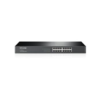 TP-Link 16-port Gigabit preklopnik (Switch), 16×10/100/1000M RJ45 ports, 1U 19", Rack Mount, metalno kućište