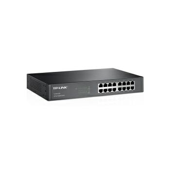 TP-Link 16-port Gigabit Desktop/Rackmount preklopnik (Switch), 16×10/100/1000M RJ45 ports, metalno kućište