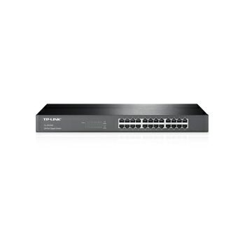 TP-Link 24-port Gigabit preklopnik (Switch), 24×10/100/1000M RJ45 ports, 1U 19" Rack, metalno kućište