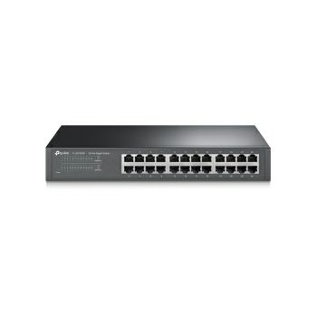 TP-Link 24-port Gigabit preklopnik (Switch), 24×10/100/1000M RJ45 ports, 13" Desktop/Rack, metalno kućište