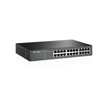 TP-Link 24-port Gigabit Easy Smart preklopnik (Switch), 24×10/100/1000M RJ45 ports, 1U 13"