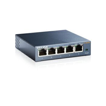 TP-Link 5-port Gigabit Desktop preklopnik (Switch), 5×10/100/1000M RJ45 ports, metalno kućište