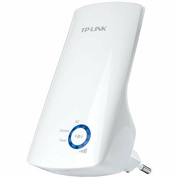 Repeater TP-Link TL-WA854RE, 300Mbps Wireless N Wall Plugged Range Extender, QCOM, 2T2R, 2.4GHz, 802.11n/g/b, Ranger Extender button, Range extender mode, with internal Antennas，without Ethernet Port