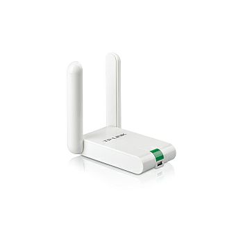 TP-Link bežični USB High Gain adapter 300Mbps (2.4GHz), 802.11n/g/b, 2× fiksna antena