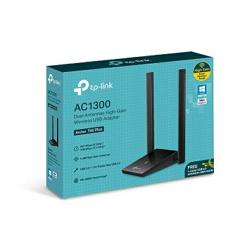 TP-LINK Archer T4U PLUS 1300Mbps Dual Band Wireless USB Network Card