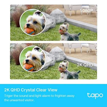 TP-LINK Tapo C420S2 2K QHD outdoor Wi-Fi security camera - set of 2 cameras + Smart Hub