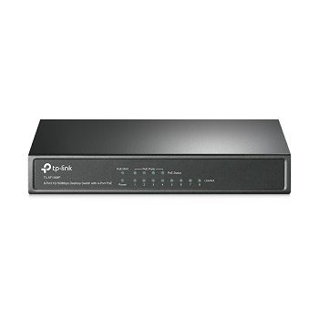 TP-LINK 8-Port 10 / 100Mbps desktop switch with 4 PoE ports