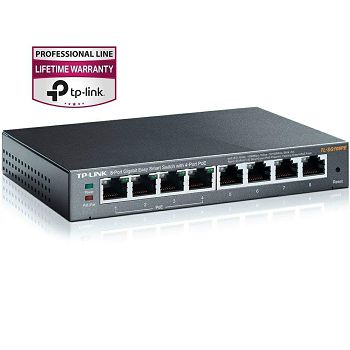 TP-Link 8-Port Gigabit PoE Easy Smart Managed Switch