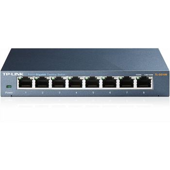 TP-LINK SG108 8 port Gigabit network switch