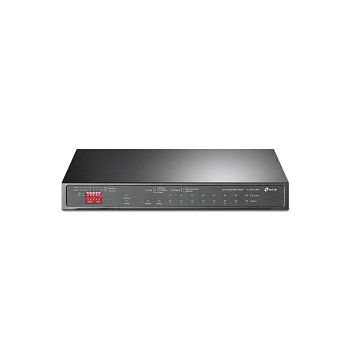 TP-LINK switch 10-port Gigabit 10/100/1000 TL-SG1210MP 8-Port PoE+.