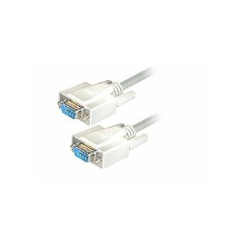 Transmedia Sub D-plug 9 pin to Sub D-plug 9 pin Cable, 1,8m