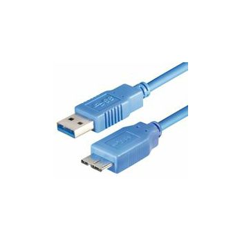 Transmedia USB 3.0 type A plug - Micro USB type B plug, 5,0 m