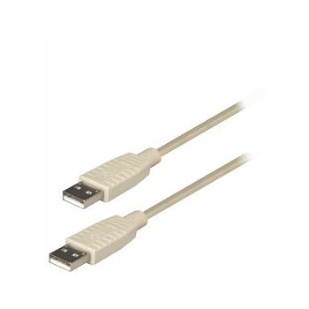 Transmedia USB 2.0 AA, 3m beige