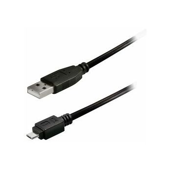 Transmedia USB typeA plug-Micro USB typeB 0,2m