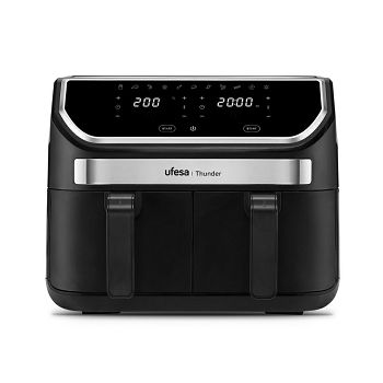 Ufesa Digital Dual Pan Air Fryer 9L Thunder 1700W