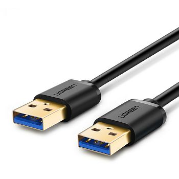 Ugreen USB 3.0 cable (M to M) black 2 m - polybag