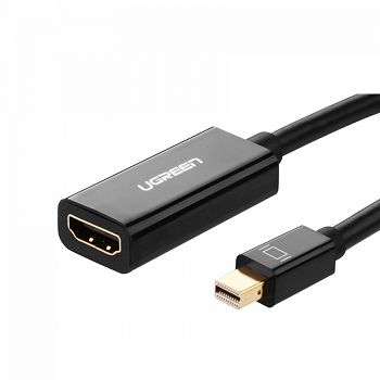 Ugreen Mini DisplayPort to HDMI (F) Black Box Adapter
