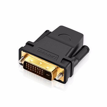 Ugreen DVI 24 + 1 (M) to HDMI (F) adapter - polybag