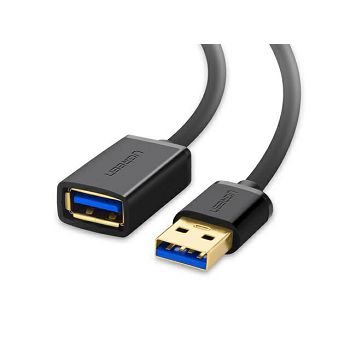 Ugreen USB 3.0 extension (M to F) black 3m - polybag