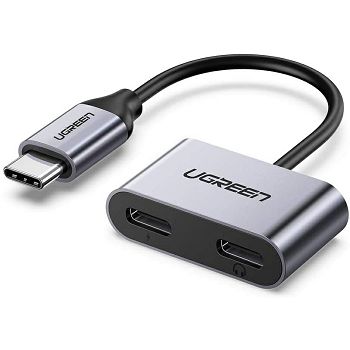 UGREEN USB-C to dual USB-C Adapter 2in1 - box