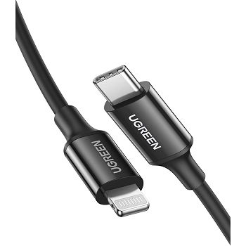 UGREEN USB-C on Lightning M / M cables 2m (black) - box