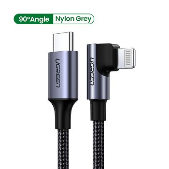 Ugreen MFI angle cable USB-C on Lightning 1,5m - box