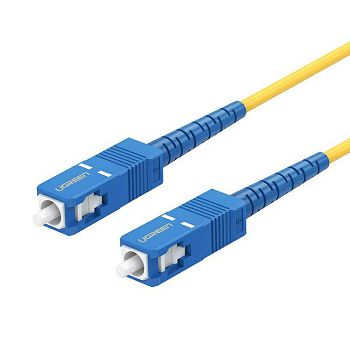 SC-SC Single Mode Optical Fiber Jumper optical cable 3m - polybag