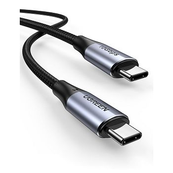 UGREEN USB-C 3.1 M / M Gen2 5A cable 100W 1m (black) - polybag