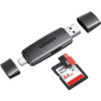 Ugreen USB 3.0 + USB-C OTG card reader