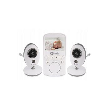 Lionelo dječji video monitor BabyLine 5.1, 2xkamera, 8 uspavanki, domet do 300m