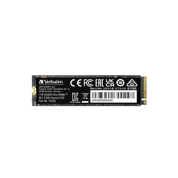 Verbatim Vi5000 1TB SSD M.2 NVMe PCIe Gen4x4, R/W: 5000/4500MB/s