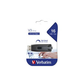 Verbatim V3 16GB USB3.2 Gen1, crni