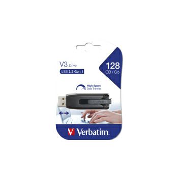 Verbatim V3 128GB USB3.2 Gen1, crni 