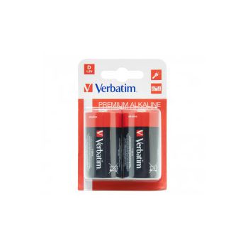 Verbatim D alkalna baterija (2 kom./pakiranje)