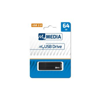 MyMedia USB2.0 64GB, crni