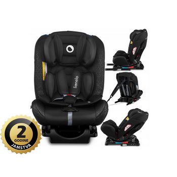 Lionelo autosjedalica Sander, 2x ISOFIX, 0-36Kg, crna