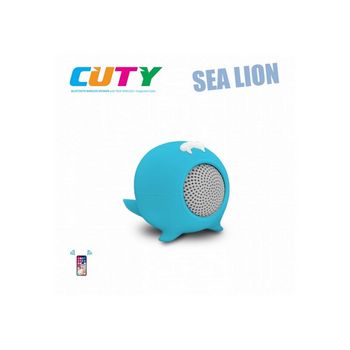 iDance zvučnik Bluetooth, gumirano kućište, ugrađeni punjač, plavi CUTY SEELION