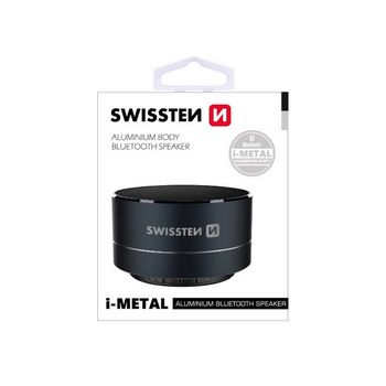SWISSTEN zvučnik Bluetooth, FM, 3W, microSD, crni i-METAL