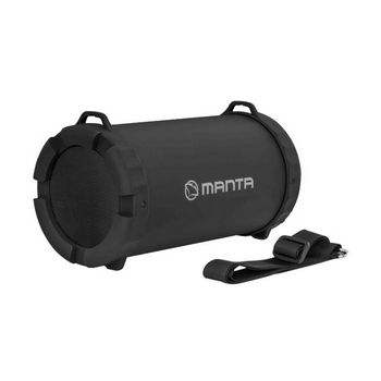 MANTA zvučnik tuba Bluetooth, 15W, FM radio, ugrađena baterija, crni SPK204FM