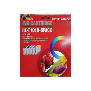 Tinta Epson T1815XL Multipack, Premium G&G