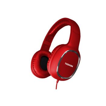 TOSHIBA slušalice, žičane, HandsFree, crvene RZE-D160H