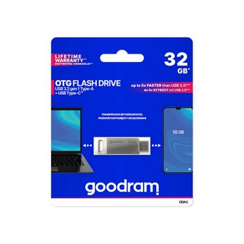 Memorija USB GoodDrive ODA3 3.2 32GB, USB-C, USB-A